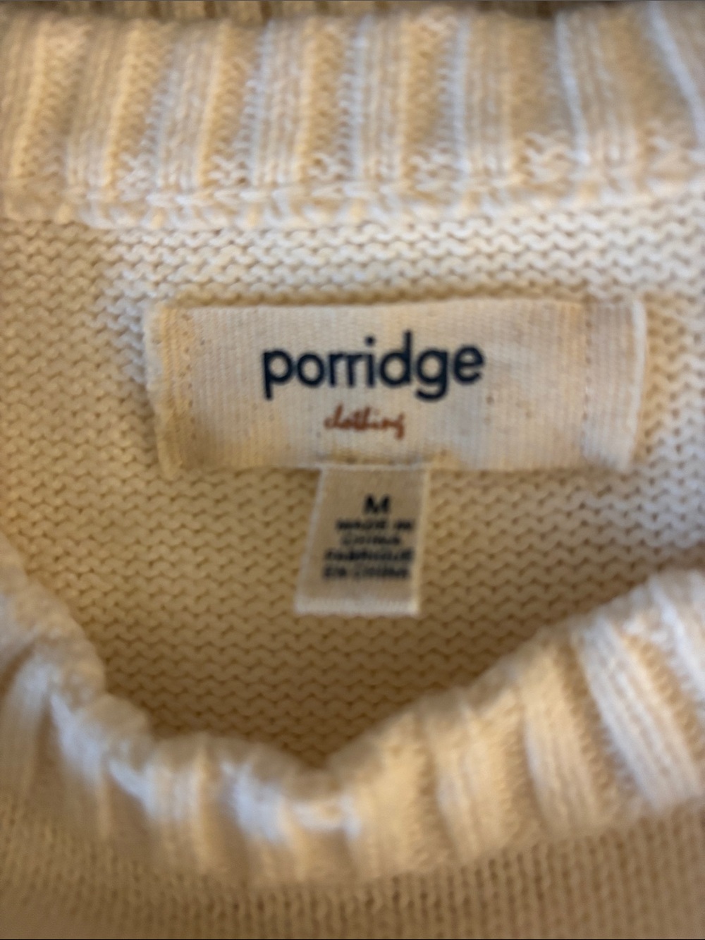NWT Anthropologie Porridge Jolene Tennis Dog Sample Sweater RARE - Picture 6 of 8